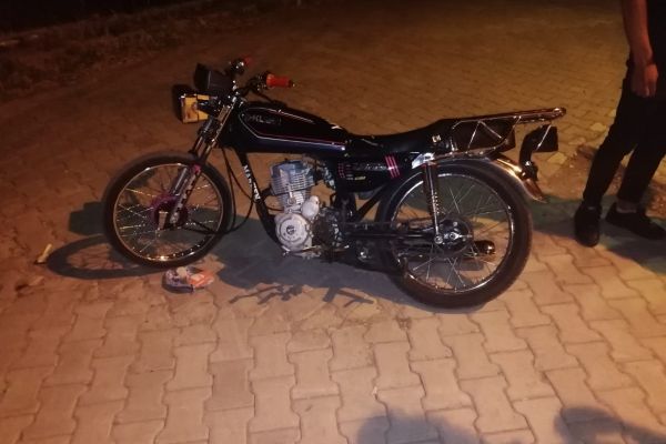 Polisten gürültü kirliliği yapan motosikletlere denetim