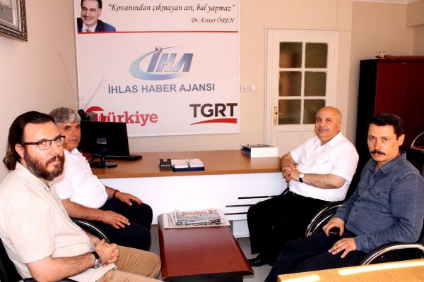 Rektör Gönüllü’den İHA’ya ziyaret
