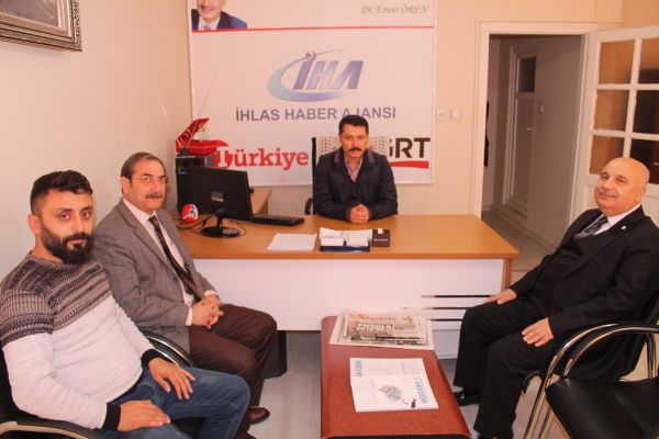 Rektör Gönüllü’den İHA’ya ziyaret