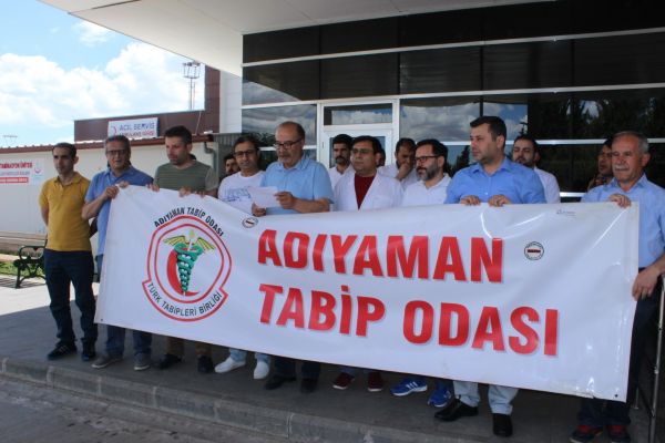 Sağlık çalışanlarına uygulanan şiddete tepki