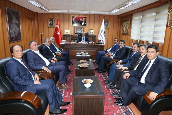 Sağlık-Sen Genel Başkanı Memiş’den Başkan Kutlu'ya Ziyaret