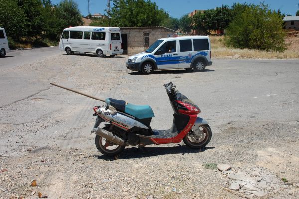 Sahibi Belirlenemeyen Motosiklet Otoparka Çekildi