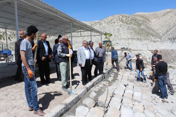 Samsat Belediyesi Mesire Alanı Oluşturuyor