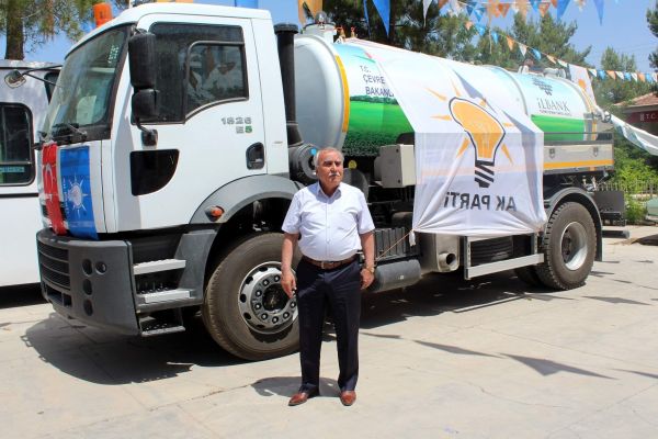 SAMSAT BELEDİYESİ'NE VİDANJÖR DESTEĞİ