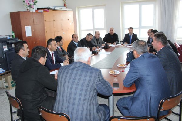 Samsat'ta Eğitimde Birinci Yarıyıl Değerlendirildi