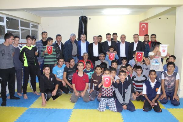 Samsat'ta Kick Boks Ve Karate Kursu Açıldı
