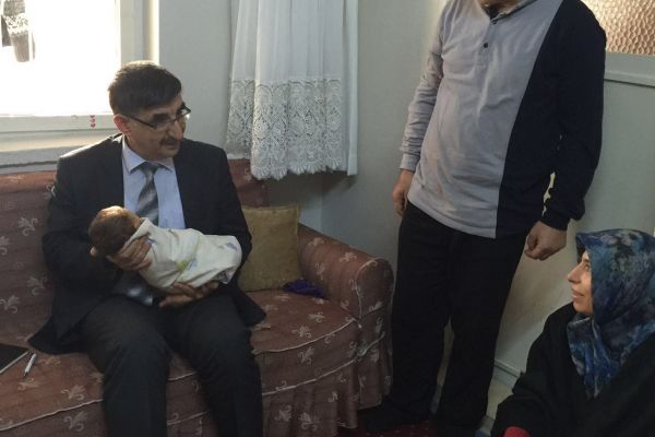 Samsat'ta Sağlık Sorunları Yerinde İncelendi