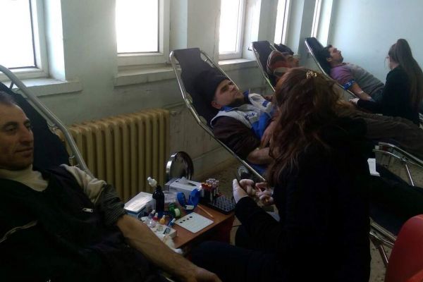 Sanayi Esnafı, Kan Bağışında Bulundu