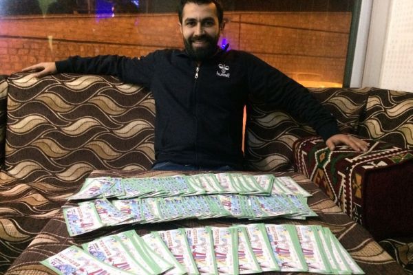 Sayısal Loto’dan çıkan para ile 320 adet bilet aldı