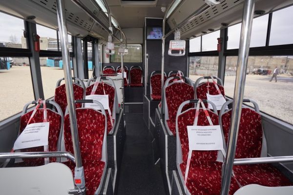 Şehir içi ulaşımda tedbirlerini arttırıldı