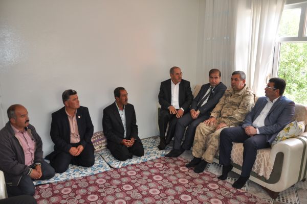Şehit Recep İnce'nin ailesine ziyaret
