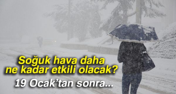 Sibirya soğukları geliyor