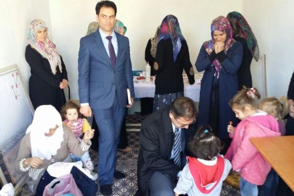 Sincik'de el sanatları kurslarına yoğun ilgi