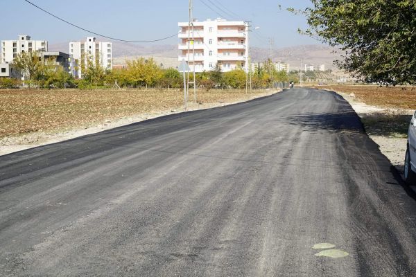 Siteler Mahallesinde asfalt çalışması