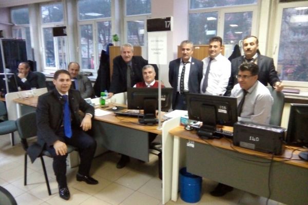 SONKAYA’DAN, NÜFUS MÜDÜRLÜĞÜNE ZİYARET