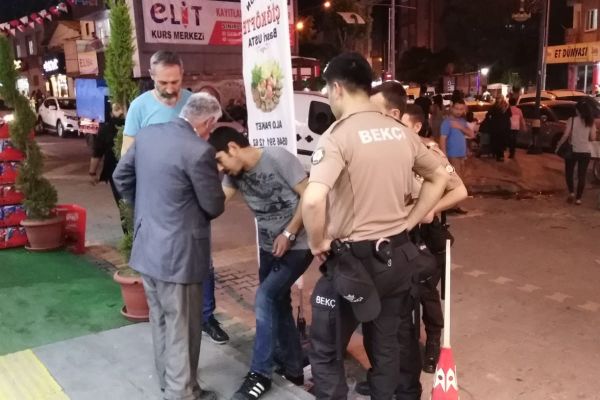 Şüpheli şahıs polis ekiplerini harekete geçirdi