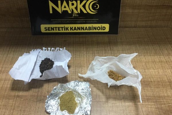 Şüpheli şahıstan uyuşturucu çıktı