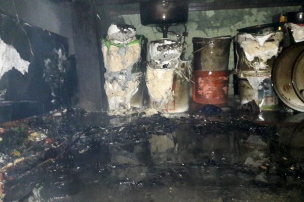 Suriyelilerin yaşadığı ikamette yangın paniği