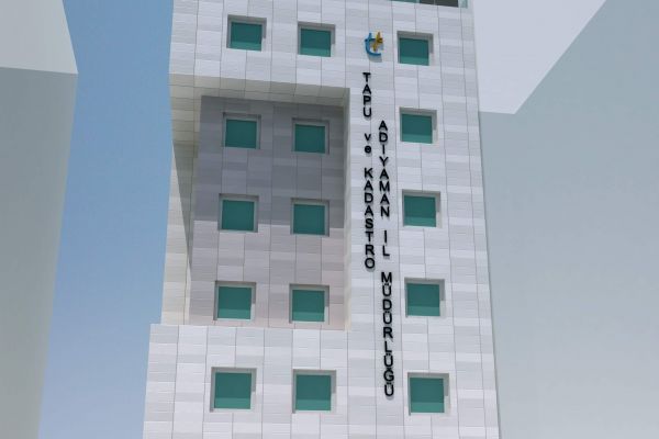 Tapu Ve Kadastro Hizmet Binası Yapılıyor