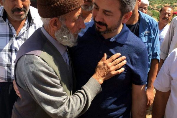 TBMM Başkan Vekili Aydın ve beraberindekiler köy ve beldeleri dolaşıyor