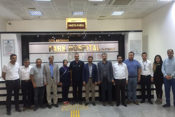 TBMM Başkanvekili Aydın’dan, Park Hospital’e Ziyaret