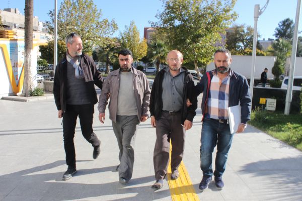 Tekerlek hırsızları adliyeye sevk edildi