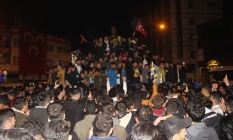 Adıyamanda galibiyet coşkusu