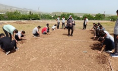 Öğrenciler tarihi alanda kazı çalışmalarına katıldı