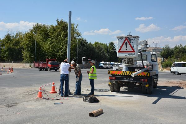 TPAO Kavşağına Sinyalizasyon Sistemi Takıldı