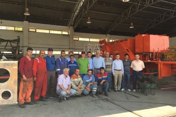 Türkiye Petrolleri Genel Müdürü Şişman Sahayı Gezdi