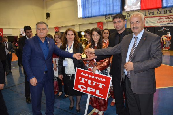 Tut Halk Oyunları Ekibi Adıyaman 3’üncüsü Oldu