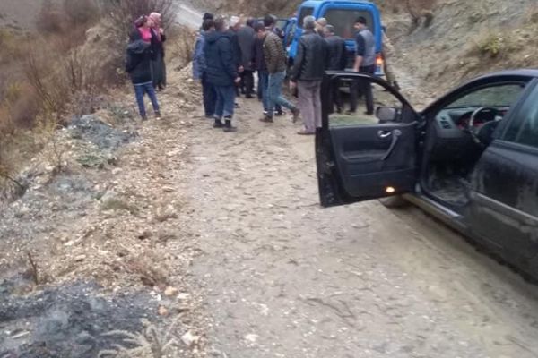 Uçurumdan yuvarlanan sara hastası ağır yaralandı