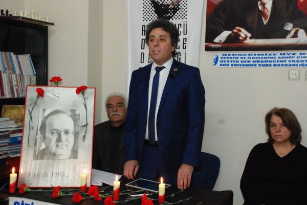 Uğur Mumcu Adıyaman’da anıldı