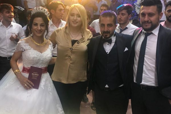 Ünlü Sanatçı Xecê Herdem Adıyaman’da düğün törenine katıldı