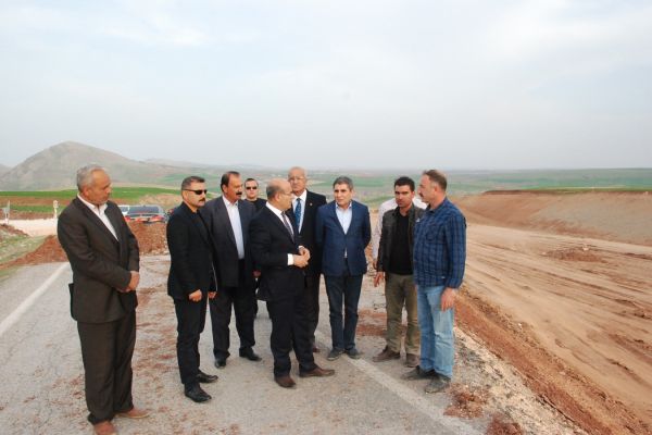 Vali Demirtaş, Devam Eden Duble Yol Çalışmalarını İnceledi
