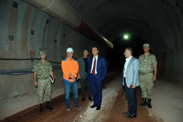 Vali Erin, Koçali Baraj inşaatını inceledi