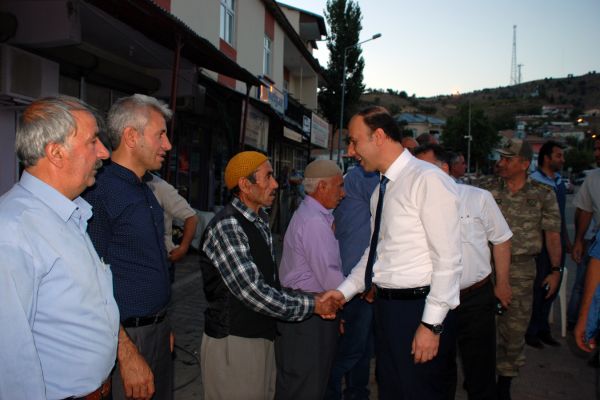 Vali Erin, Sincik İlçesinde incelemelerde bulundu
