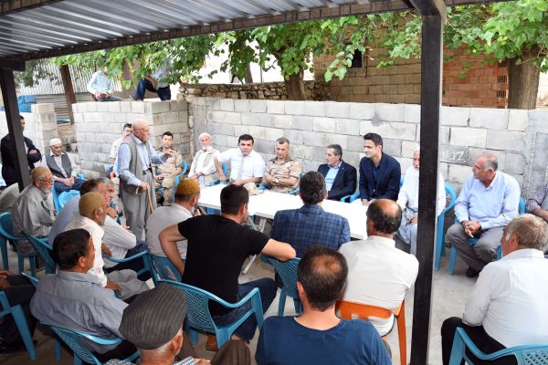 Vali Kalkancı vatandaşların sorunlarını dinledi