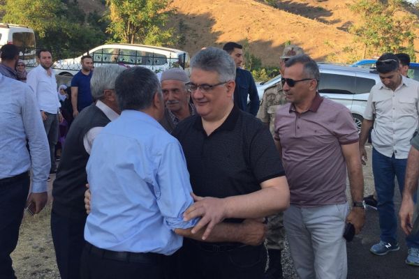 Vali Pekmez’den baş sağlığı ziyareti