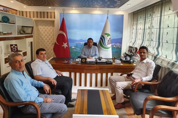 Vali Yardımcısı Kaya, Başkan Yıldırım ile bir araya geldi