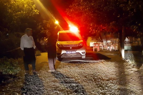 Vatandaş kovalayınca çaldıklarını bırakıp kaçtılar