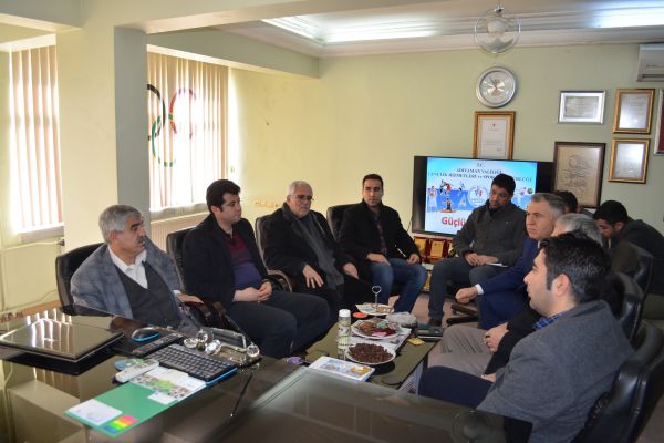 Yeni Dünya Vakfı Başkanı Göksu, Bağcı’yı Ziyaret Etti