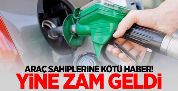 Yine zam geldi..!