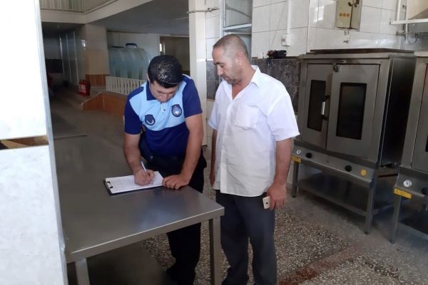Zabıta ekiplerinden, mutfaklara denetim