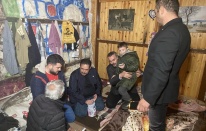 Kulübede yaşayan dede ve toruna devlet sahip çıktı