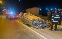 Otomobil defalarca takla attı: 1 yaralı