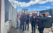 Konteynerde korkutan yangın