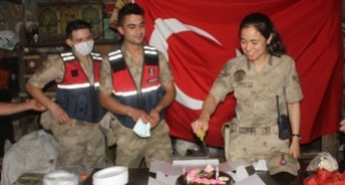 Jandarma ekiplerini şok eden sürpriz