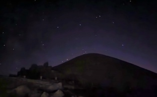 Nemrut Dağı'nda meteor yağmurunun görsel şöleni