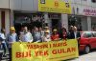 1 MAYIS İŞÇİ BAYRAMINA DAVET